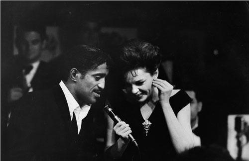 Photo: Sammy Davis Jr. and Judy Garland Gelatin Silver print #1132