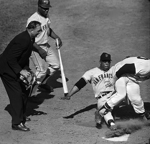 Willie Mays Steals Home for his Fifth and Final Time, 1960<br/>