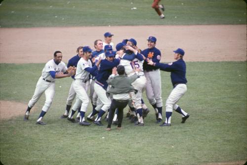 New York Mets, World Series final, Shea Stadium, NY, 1969 Chromogenic print