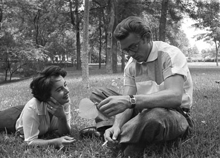 James Dean and Elizabeth Taylor, Houston,1966