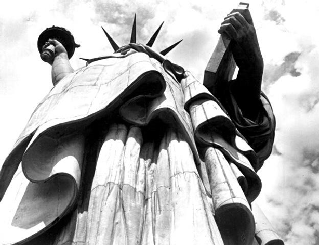 Statue of Liberty, New York City (?Time Inc.) Gelatin Silver print