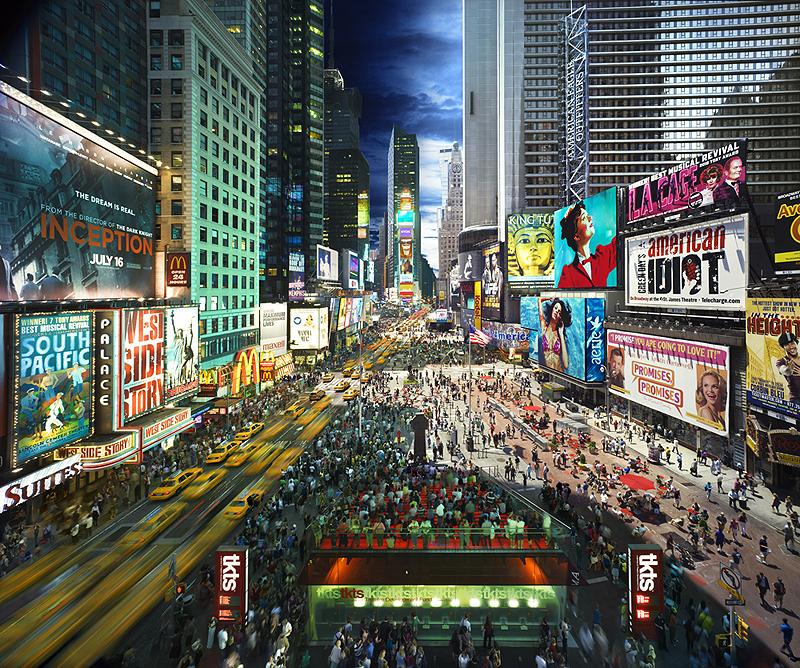 Times Square,  New York, 2010<br/>40 x 30<br/>
