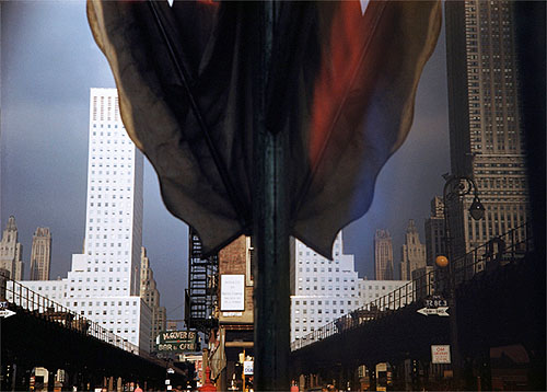 Reflection, Third Avenue, New York.1952