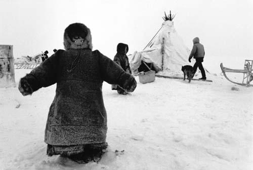 Photo: Nentsy Family, Siberian Arctic, 1992 Gelatin Silver print #140