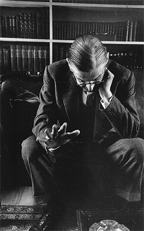 T.S. Eliot, Cambridge, MA, 1956
