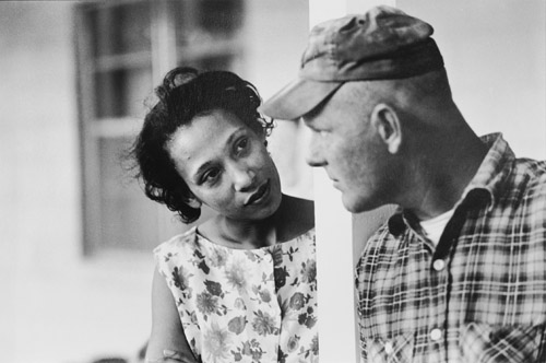 Mildred and Richard Loving, King and Queen County, Virginia in April 1965