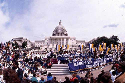 Pro-Choice Rally, Washington, DC, April, 1989<br/>