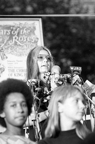 Women's Liberation March, Gloria Steinhem, New York, 1970