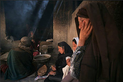 Under Taliban: Widow's Bakery, Afghanistan, 1998