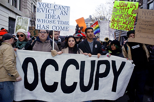 Occupy Protest, New York, 2011
