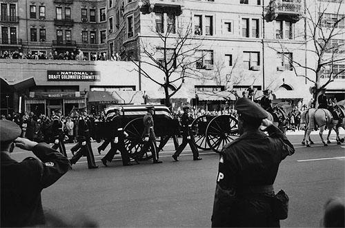 Funeral procession, November 25, 1963<br/>