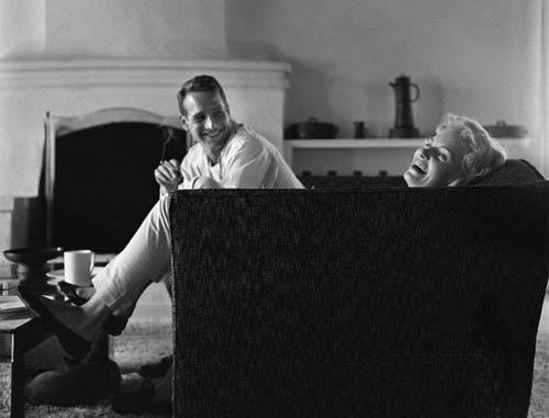 Sid Avery Paul Newman and Joanne Woodward, "Domestic Bliss", 1958 