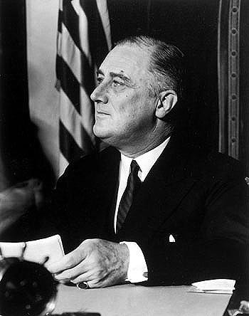 President Franklin D. Roosevelt, Washington, DC, 1935<br/>