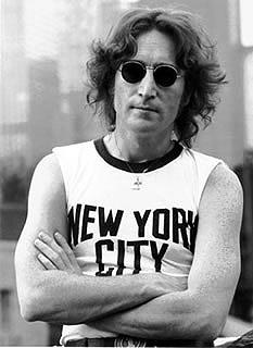 Photo: Bob Gruen -- John Lennon, New York, 1974 Gelatin Silver print #1644