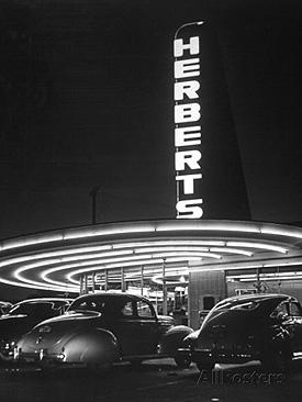 Herberts Drive In, California, 1945<br/>