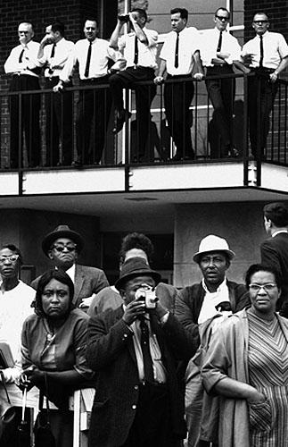 Entering Montgomery, Selma March, 1965<br/>