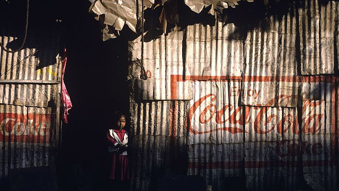 Girl in Doorway, Mumbai, 1999