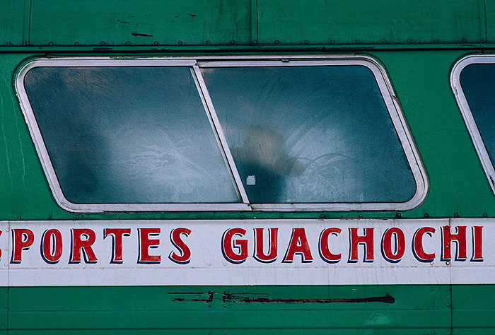 Bus Rider, Copper Canyon, Mexico, 1988