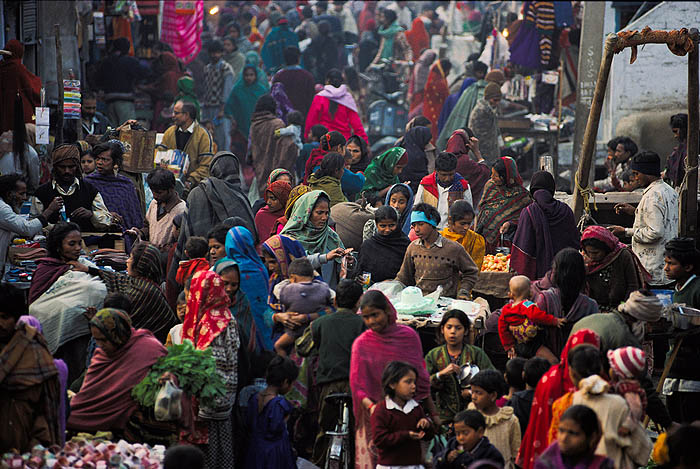 Market Scene, India, 1999