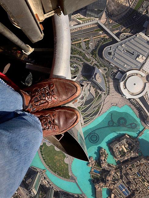 Photo: View from Top of Burj Khalifa, Dubai, 2013 Archival Pigment Print #1784