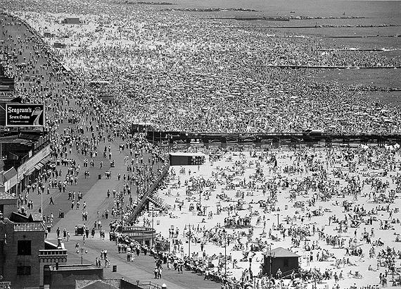 Coney Island, NY, July 4, 1949 Gelatin Silver print