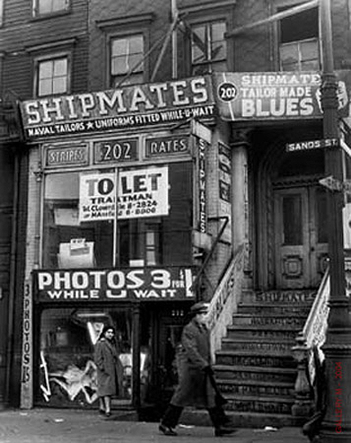 Sand Street, Brooklyn, NY, 1946