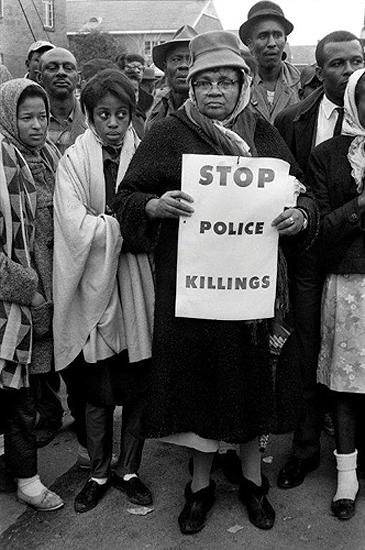 "Stop Police Killings", Selma March, 1965<br/>