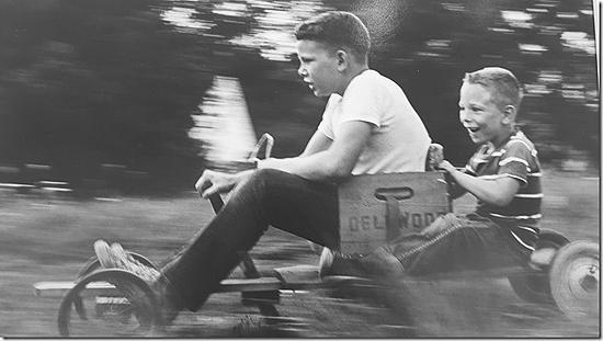 Racers, West Hartland, Connecticut, 1953<br/>