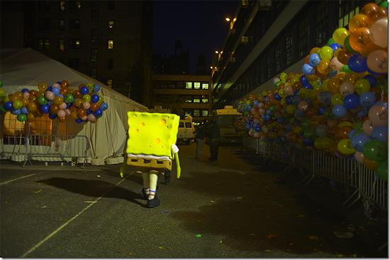 New York City, 2006 (Thanks giving Day Parade, Sponge Bob)<br/>
