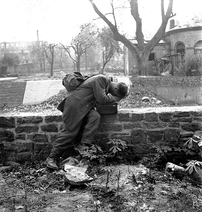 Defeated Soldier, Frankfurt, Germany, 1947