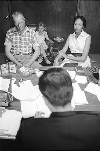 The Lovings with their attorneys, 1965