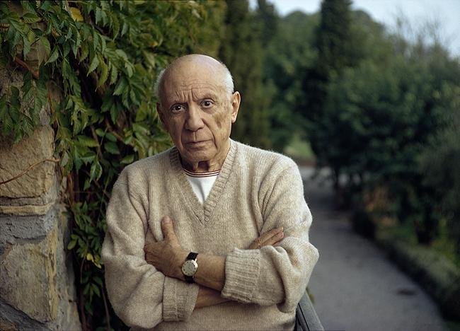 Photo: Pablo Picasso, Mougins, France, 1966 Archival Pigment Print #2056