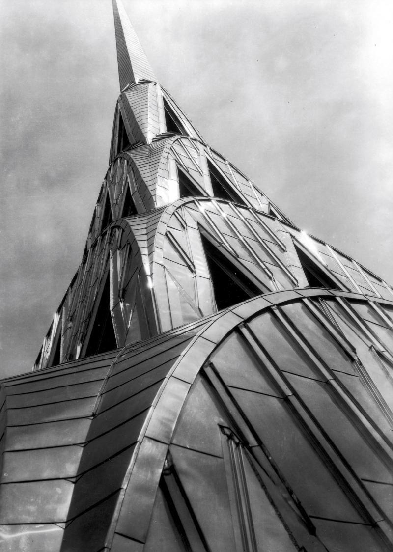 Photo: Chrysler Building, New York City, 1931 (c. Time Inc.) Platinum print #208