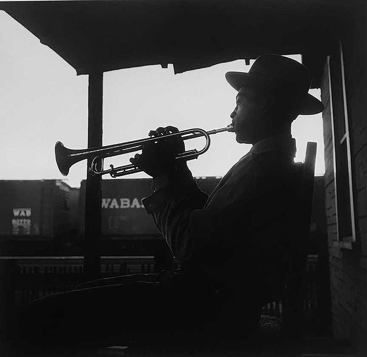 Porch Trumpeter, 1952<br/>