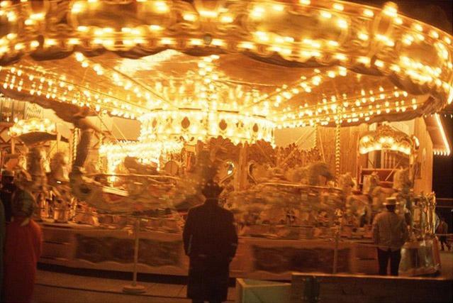 the Last Carousel, Riverview Amusement Park, Illinois, 1964<br/>