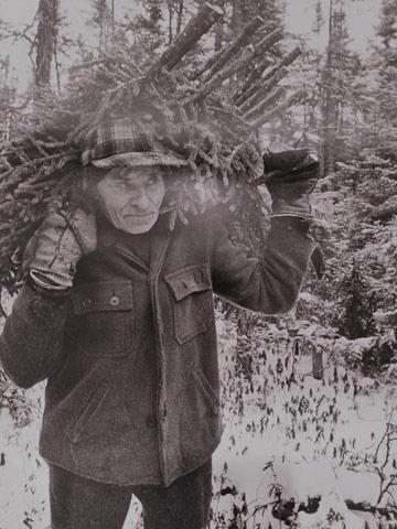 Photo: Cutting Christmas Trees, Minnesota Gelatin Silver print #2219