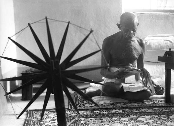 Gandhi, India, 1946