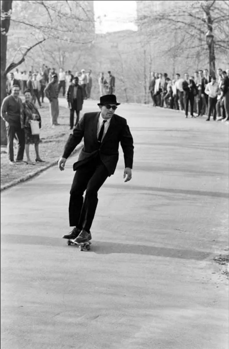 Skateboarder, New York, 1965<br/>Please contact Gallery for price