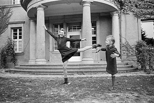 Photo: Dancing Girls, Frankfurt, Germany, 1947 Archival Pigment Print #2271