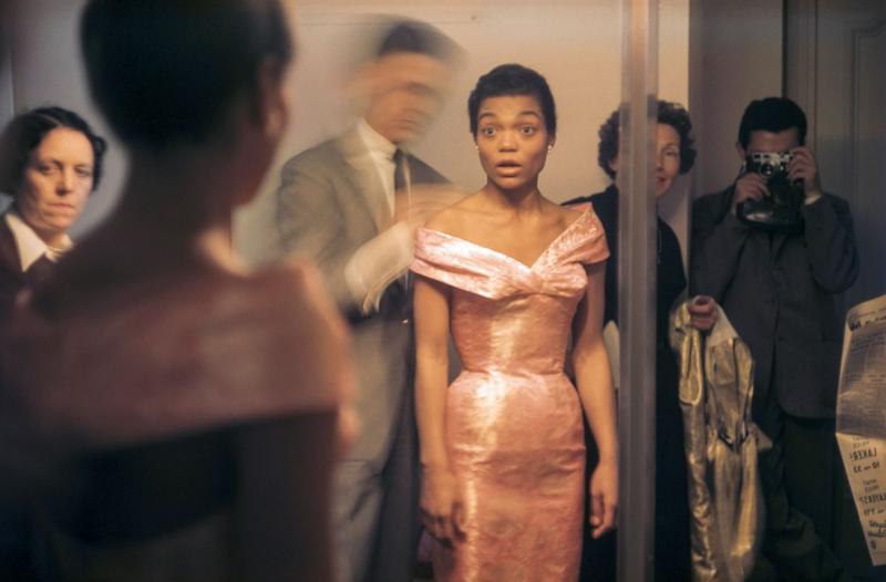Eartha Kitt and Givenchy, Paris, France 1961<br/>
