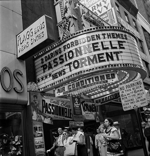 PIX Theater, New York, 1947<br/>