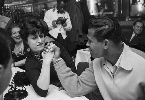 Photo: Anna Magnani and Sugar Ray Robinson, Harlem NY 1953 Archival Pigment Print #2288