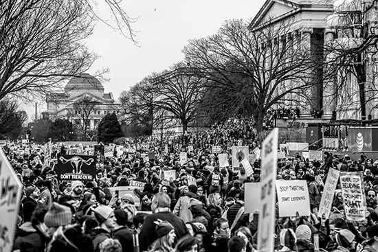 Women's March on Washington, DC. January 21, 2017