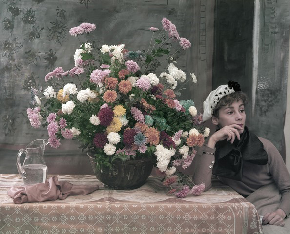 After Degas: Woman and Flowers, New York City 1960