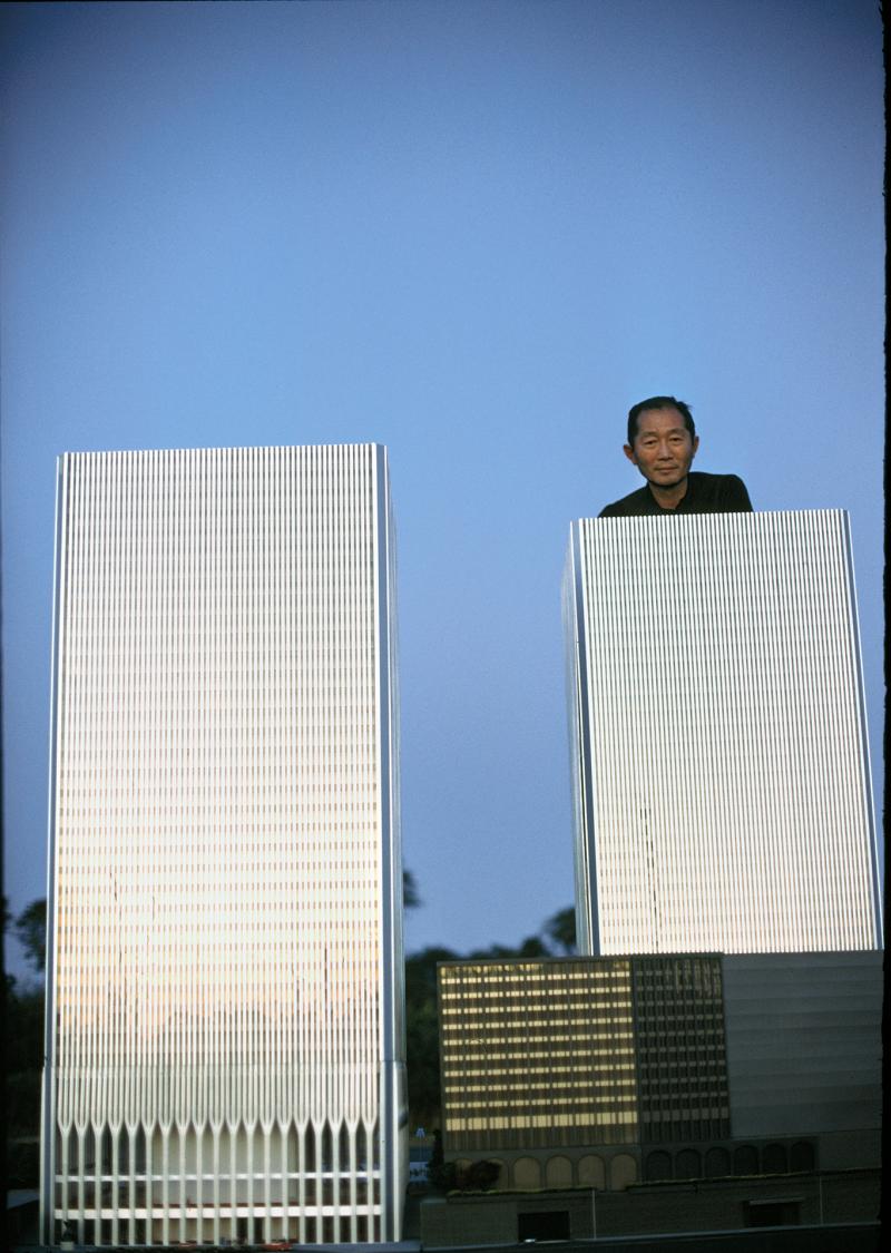 Photo: Minoru Yamasaki, World Trade Center Architect, 1969 Archival Pigment Print #2469