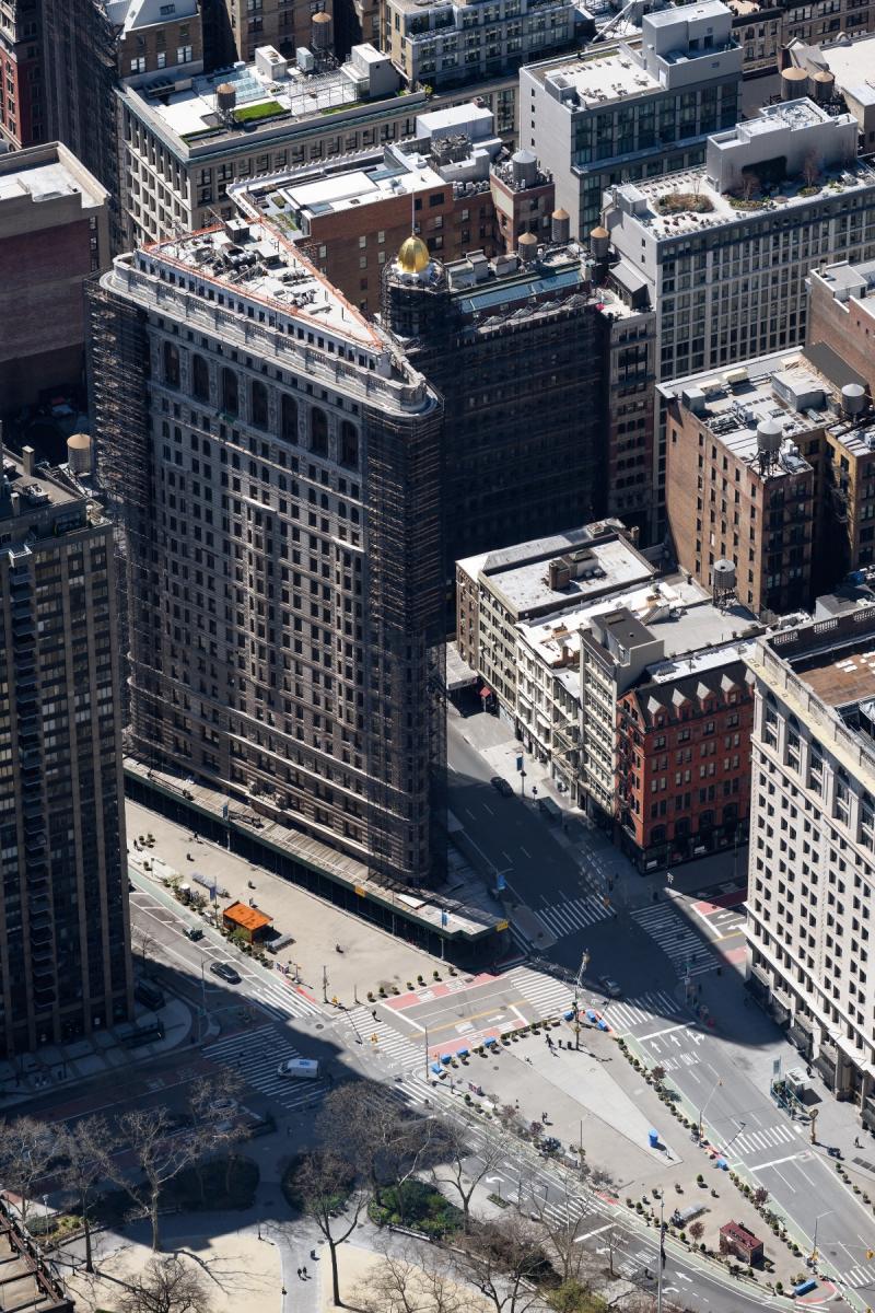 Flatiron Building, New York, April, 2020<br/>Please contact Gallery for price