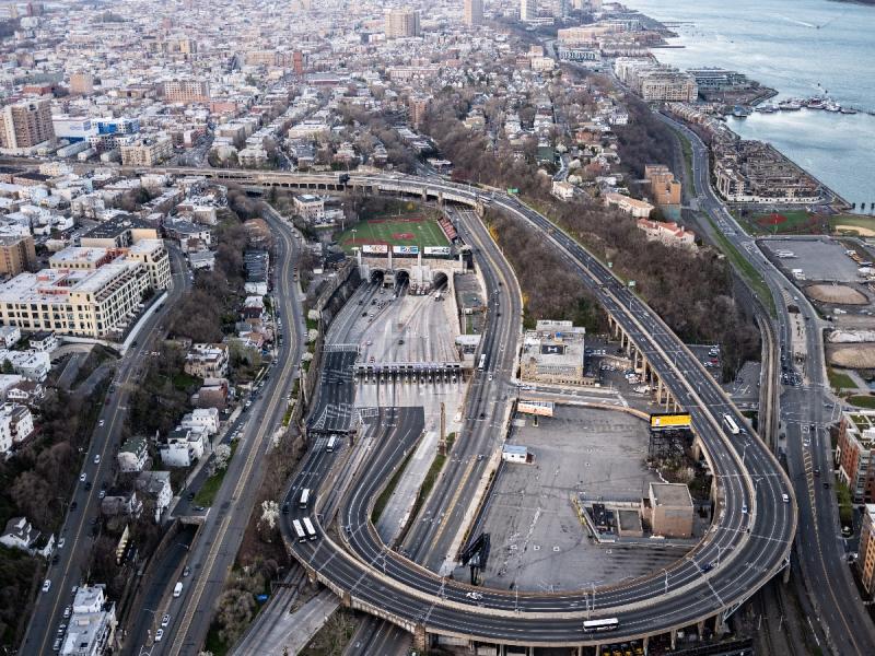 The Lincoln Tunnel, New York, April, 2020<br/>