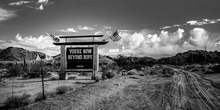 You’re Now Beyond Hope, Arizona, 2018<br/>Please contact Gallery for price