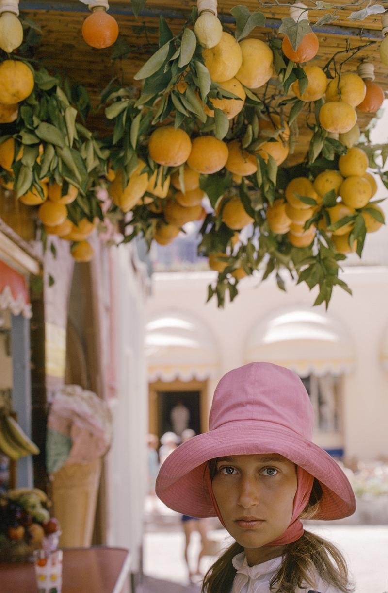 Anja with Oranges, Naples, Italy, 1965<br/>Please contact Gallery for price