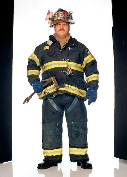 Bill Butler, Firefighter, Ladder 6, FDNY, 2001<br/>Please contact Gallery for price